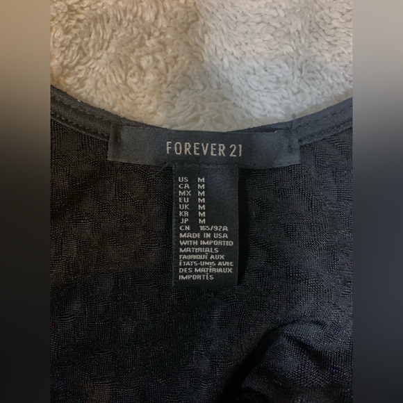 forever 21 cut sleeve sparkle dress - Picture 6 of 6